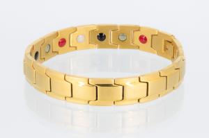 E8262G - 3-Elemente Armband goldfarben