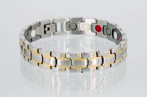 E8021Bb - 3-Elemente Armband bicolor