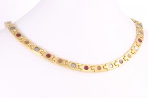 HE9021G - 3-Elemente Halskette goldfarben