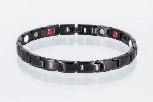E8368BL - 4-Elemente Armband schwarz