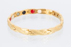 E8541G - 4-Elemente Armband goldfarben