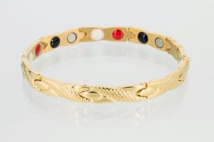 E8541G - 4-Elemente Armband goldfarben