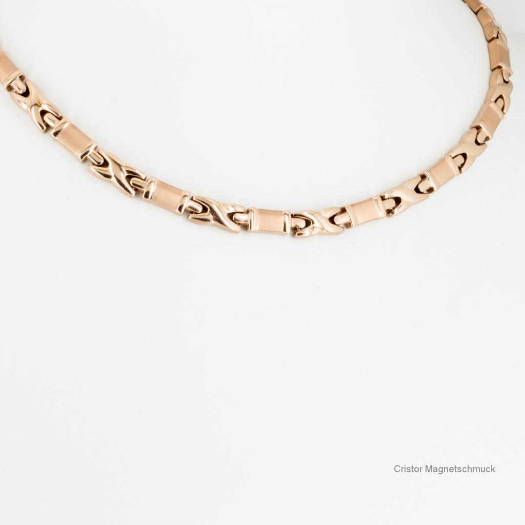 H9041RGSet - Halskette und Energiearmband im Set rosegold