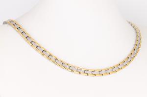 H9034B - Halskette bicolor