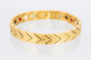 E8113G - 4-Elemente Armband goldfarben