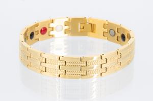 E8327G2 - 4-Elemente Armband goldfarben