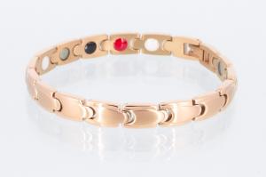 4-Elemente Armband rosegoldfarben - e8152rg