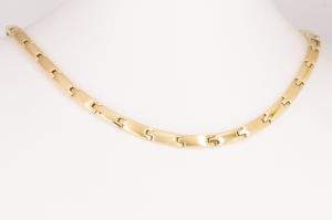 HE9031G - 5-Elemente Halskette goldfarben