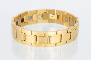 E8170G - 3-Elemente Armband goldfarben