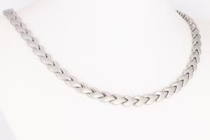 H9023S - Halskette silberfarben