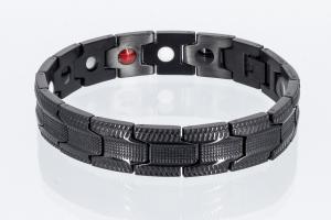 E8078BLb - 4-Elemente Armband schwarz