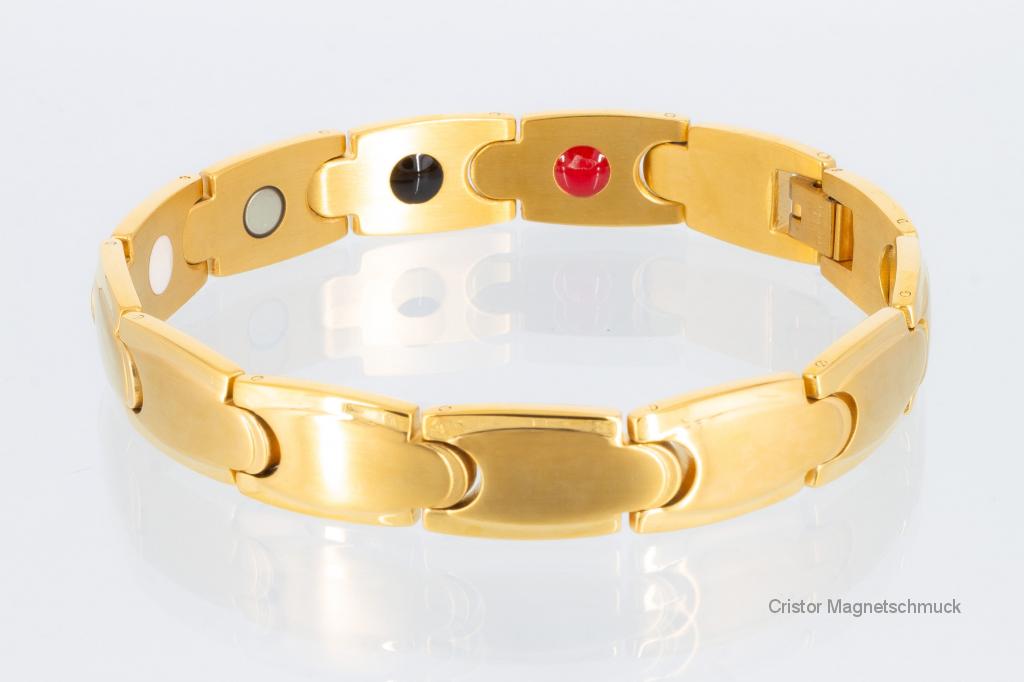 E8399G - 4-Elemente Armband goldfarben