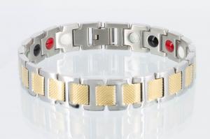 E8501B - 4-Elemente Armband bicolor