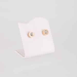 Magnetohrringe Rosegoldenes Leuchten