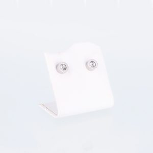 Magnetohrringe Silbernes Leuchten