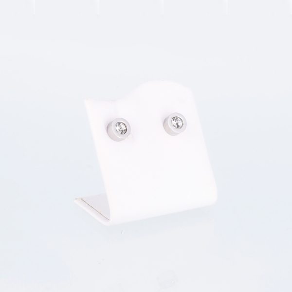 Magnetohrringe Silbernes Leuchten