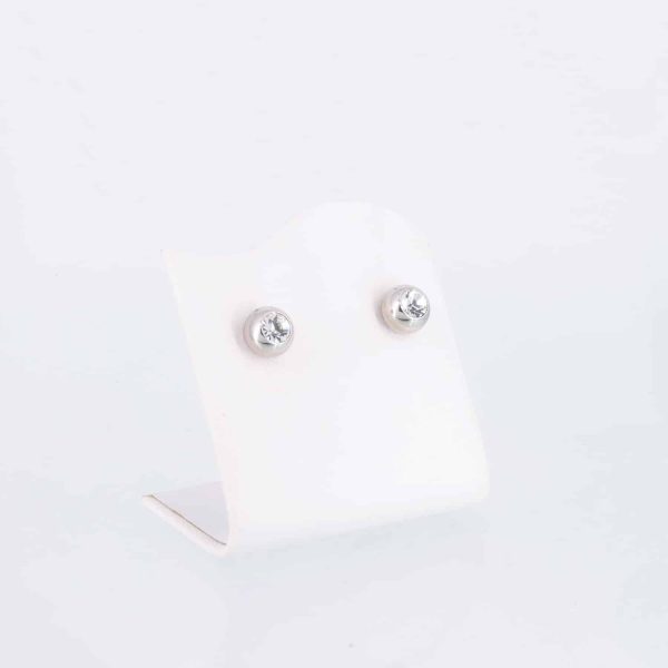 Magnetohrringe Silberner Zauber
