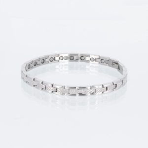 Magnetarmband Silberne Spur