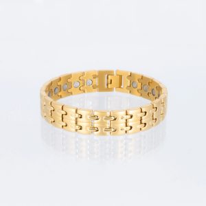 Magnetarmband Elias goldfarben