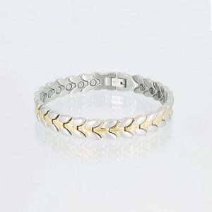 Magnetarmband Ranke in bicolor