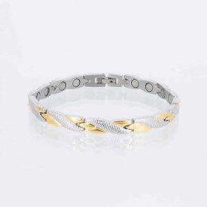 Magnetarmband Verbundenheit in bicolor