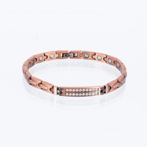 Kupferarmband Highlight mit Zirkonia