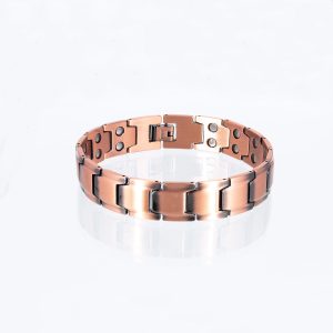 Doppelreihiges Kupferarmband Indigo