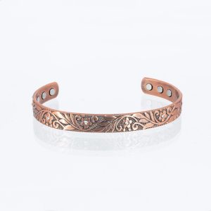 Kupferarmreif Design 21 mit Zirkonia