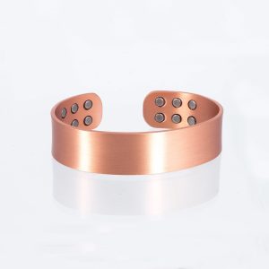 Doppelreihiger Kupfer-Magnetarmreif