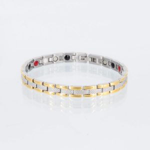 Energiearmband Spur in Bicolor