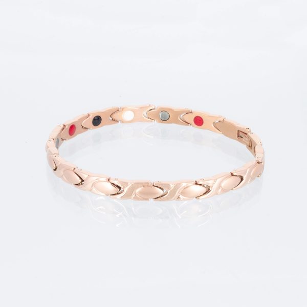 Energiearmband Ewige Liebe in Rosegold