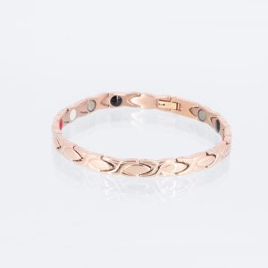 Energiearmband Ewige Liebe in Rosegold glänzend