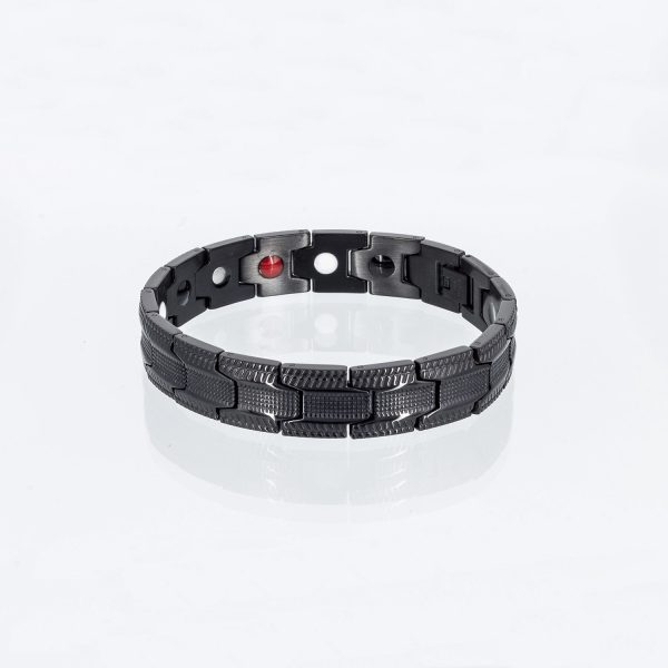 Energiearmband Spur in schwarz