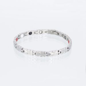 Energiearmband Silberner Flügel