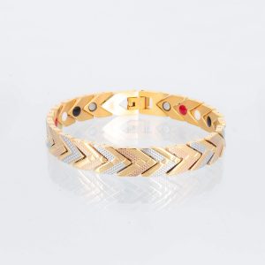 Energiearmband Richtung in Tricolor