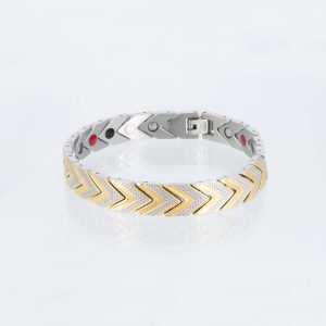 Energiearmband Richtung in bicolor