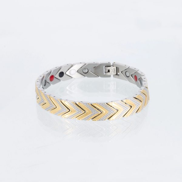 Energiearmband  Richtung in bicolor