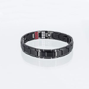 Energiearmband Vision in schwarz mit extravielen Einlagen