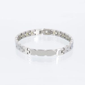 Ein Energiearmband mit geschwungener Platte