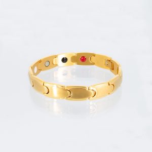 Energiearmband Der Fluss in gold