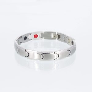 Energiearmband Der Fluss in silber