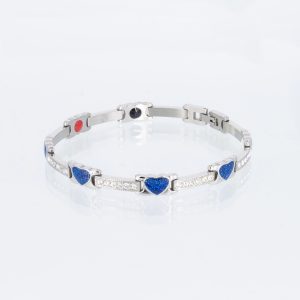 Energiearmband Blaues Herz