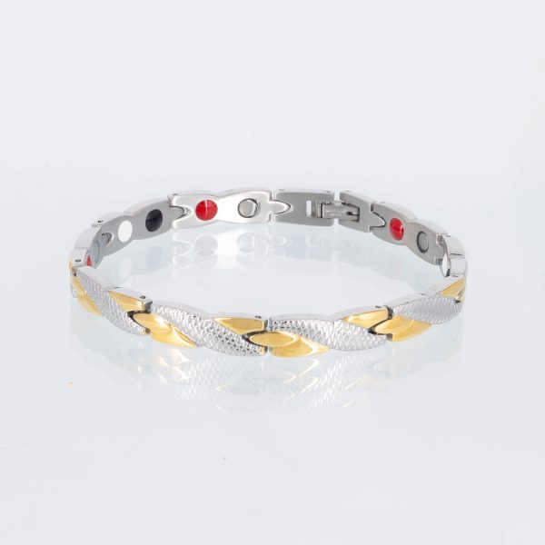 Energiearmband Verbundenheit in bicolor