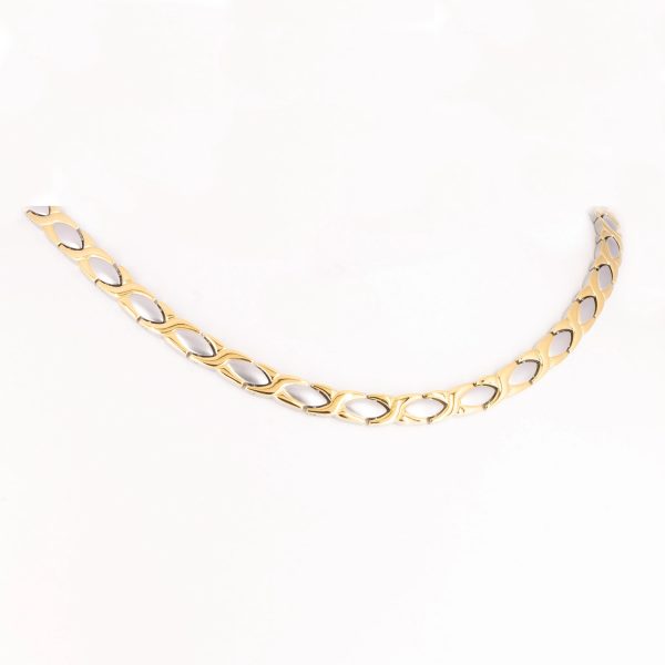 Collier Ewige Liebe in Bicolor