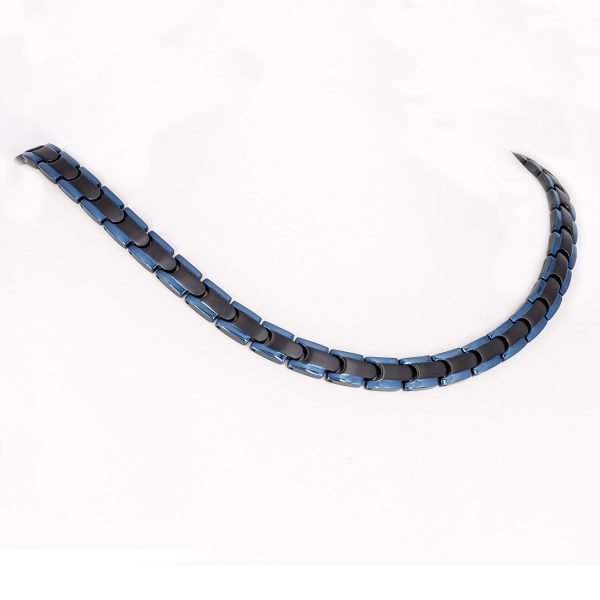 Titan-Collier Endlos in schwarz und blau – Bild 3