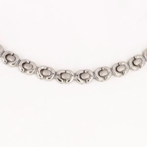 Titan-Collier Tanz in Silber