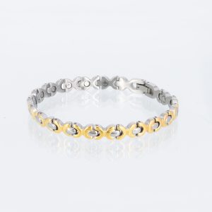 Titanarmband Tanz in silber