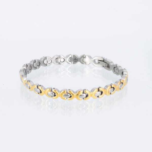 Titanarmband Tanz in silber