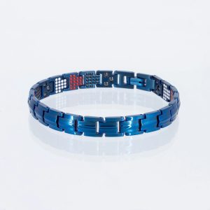 Titanenergiearmband TE 8447 blau-e