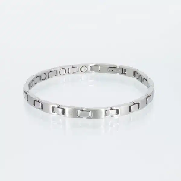 Magnetarmband Stille in Silber